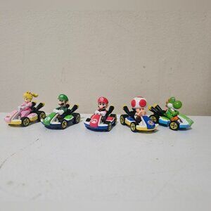 Hot Wheels Mario Kart Diecast Cars Set Of 5